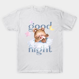 Watercolor teddy bear 5 T-Shirt